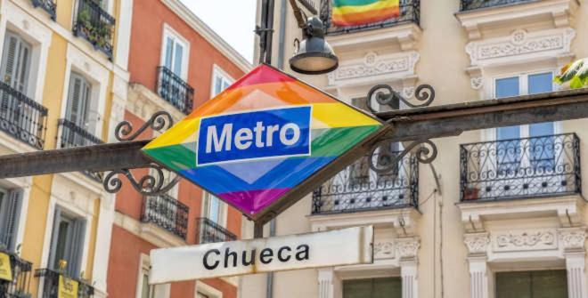 Apartamento Exterior Con Balcon En El Corazon De Chueca, Gran Via Мадрид Екстер'єр фото